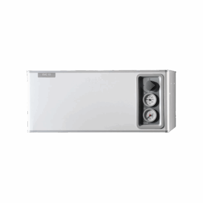 Installation av Elpanna utan VVB Nibe evc 13. VVB tillkommer